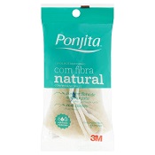 ESPONJA PONJITA BANHO COM FIBRA NATURAL