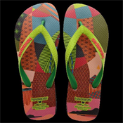 HAVAIANAS GERANDO FALCOES VERDE PATRIA 43/44