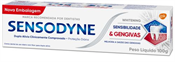 CREME DENTAL SENSODYNE SENSIBILIDADE & GENGIVAS 100GR