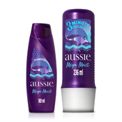 KIT AUSSIE SHAMPOO 180ML + CONDICIONADOR 236ML MOIST