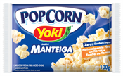 POPCORN YOKI MICRO MANTEIGA 100GR