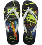 HAVAIANAS 4 NITE BRANCO / BRANCO / AZUL 45/46