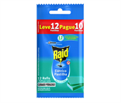 RAID ELETRICO PASTILHA EUCALIPTO REFIL 12H L12 P10 PROMO