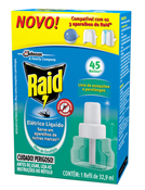 RAID ELETRICO 45 NOITES EUCALIPTO REFIL 32,9ML